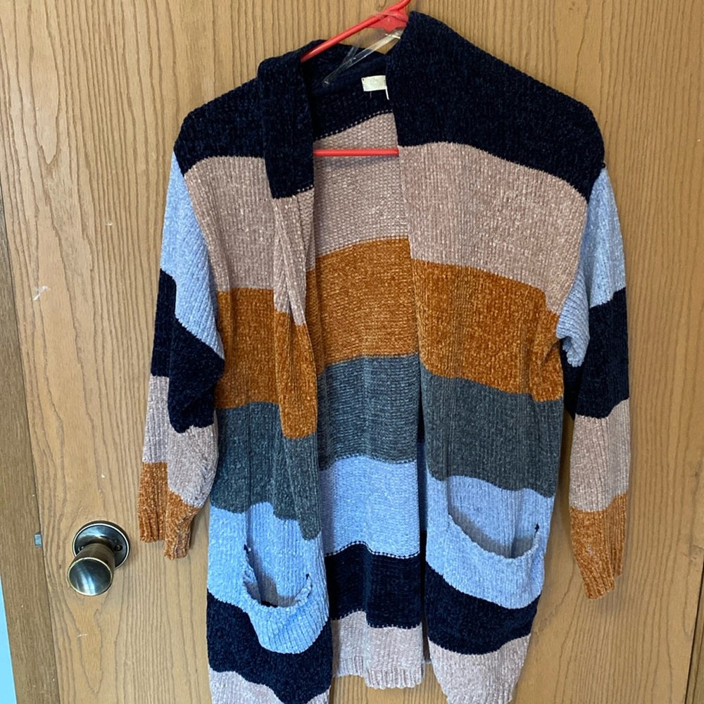 Soft multicolored cardigan